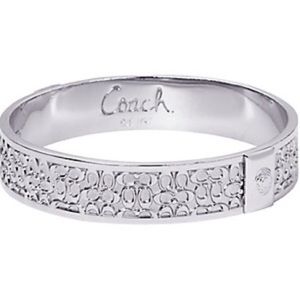 Silver Coach Bangle 🔥